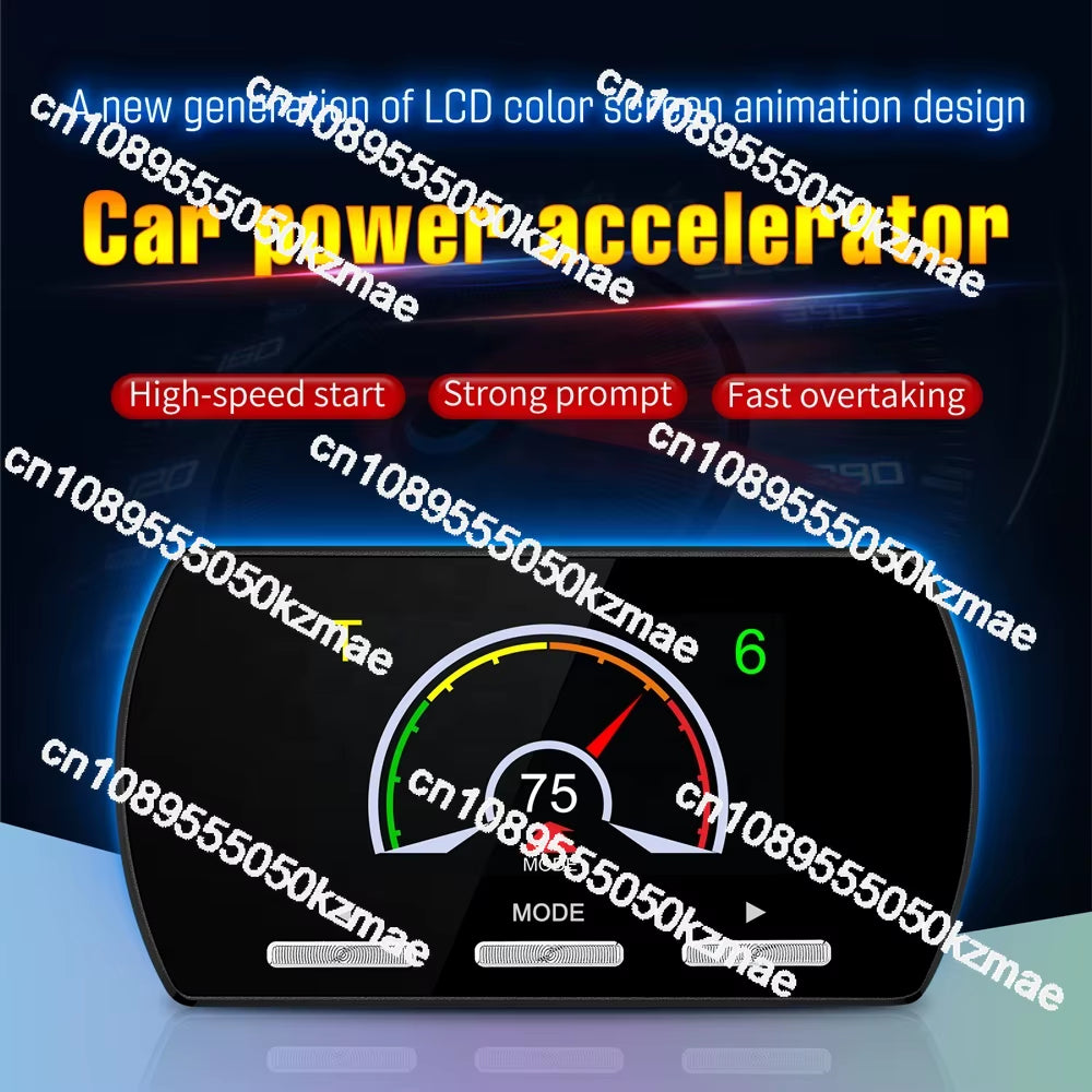 Forwiiyii 2024 Newest Auto 14 Drive Modes Car Speed up Accelerator F2 save Fuel Consumption Electronic Boost Throttle Controller