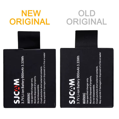 New SJCAM Sj4000 Eken H9 GIT-LB101 GIT BATTERY Sj5000 Sj6000 Sj7000 SJ8000 SJ9000 Battery +Dual USB Charger