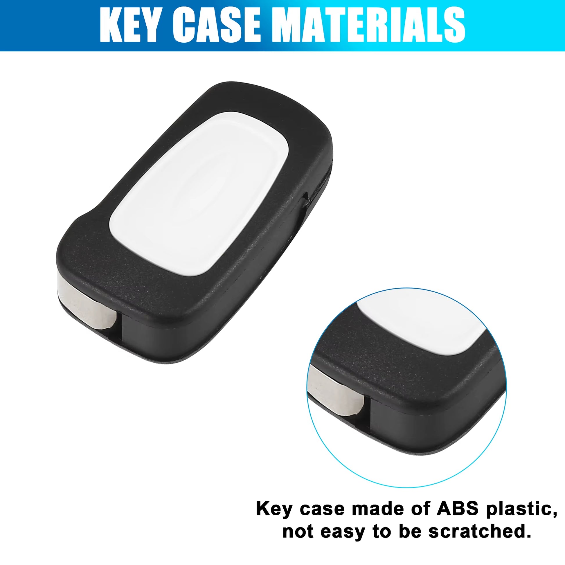 3 Key Auto Buttons Remote Control Car Fob Key for Case Shell for Ford Ka 2008-2013 Maintenance Tools Car Accessories