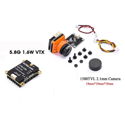 VTX2W5 5.8GHZ 1.6W / 2.5W 64CH FPV VTX Transmitter & 1500TVL / 1800TVL / 2000TVL Camera Receiver UVC for FPV RC Camera Drone