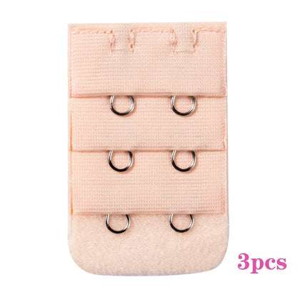 3/5Pcs Bra Extender Strap Extension 3 Hooks 2 Rows Women Intimates Lengthened Bra Hook Extenders Womens Accessoires 2/3/4Buckles