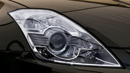 PVC Car Headlight Lamp Film Fog Lamp Sticker Car Headlight Tailing Moulding Foil Self-Adhesive Car Accessories