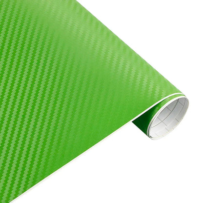30Cmx127Cm 3D Carbon Fiber Vinyl Car Wrap Sheet Roll Film Car Stickers and Decal Motorcycle Auto Styling Accessories Automobiles