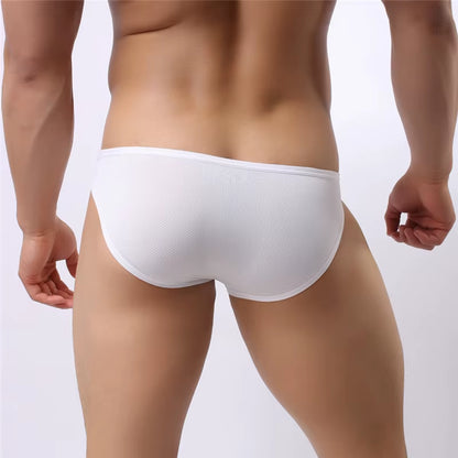 Brand New Men'S Briefs Sexy Fashion Underwear Bikini Side Metal Buckle Underwear Men Briefs High Quality B1146