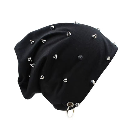 New Fashion Men Women Unisex Casual Hat with Skull Hoop Brand Hats Winter Warm Beanies Skullies Thick Adult Hip Hop Bonnet