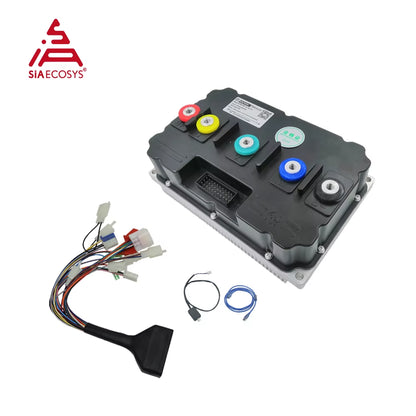 QS Motors 165 10000W Hall Mid Drive Electric Motorcycle PMSM Motor with ND721200 Controller Kits Electric Scooter