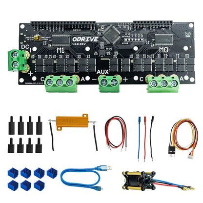 Odrive3.6 Motor Double FOC BLDC High Power Optimized Motor Control Board