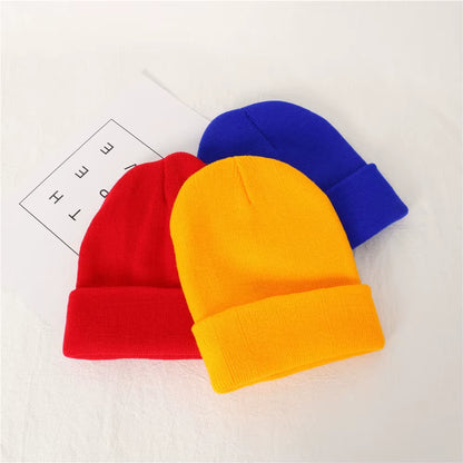 Solid Color Winter Hats for Woman New Beanies Knitted Cute Hat Girls Autumn Female Beanie Caps Warmer Bonnet Ladies Casual Cap