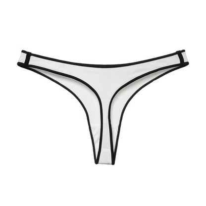 Women G String Thongs Low Rise Contton Tanga Briefs Sexy Panties Ladies' Seamless Lingerie Female Underwear Strings 1 Piece