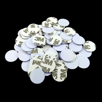 12Pcs RFID 125Khz EM4305 T5577 Blank Key Tag Chip Ring Coin Cards Tags Keytag Copy Rewritable Writable Rewrite Duplicate 125 Khz
