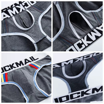 Brand Cotton Men Underwear Brief Sexy Gay Penis Pouch Push up Calzoncillos Hombre Slip Cueca Gay Underwear Male Panties