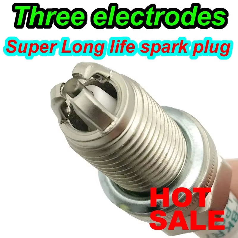 4Pcs LPG CNG LNG Spark Plug ET-BKR7-CNG for IK20TT VK20 BKR6EIX PFR7B-D BKR7EIX BKR-GAS LPG1 BKR6EIX-5LPG IFR7F-4D BKUR6ET-10