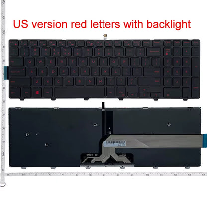 US/UK/SP Keyboard for Dell Inspiron 15 3000 5000 3541 3542 3543 5542 3550 3560 3551 3552 3559 3565 3567 3558 5545 5547 5566 5748