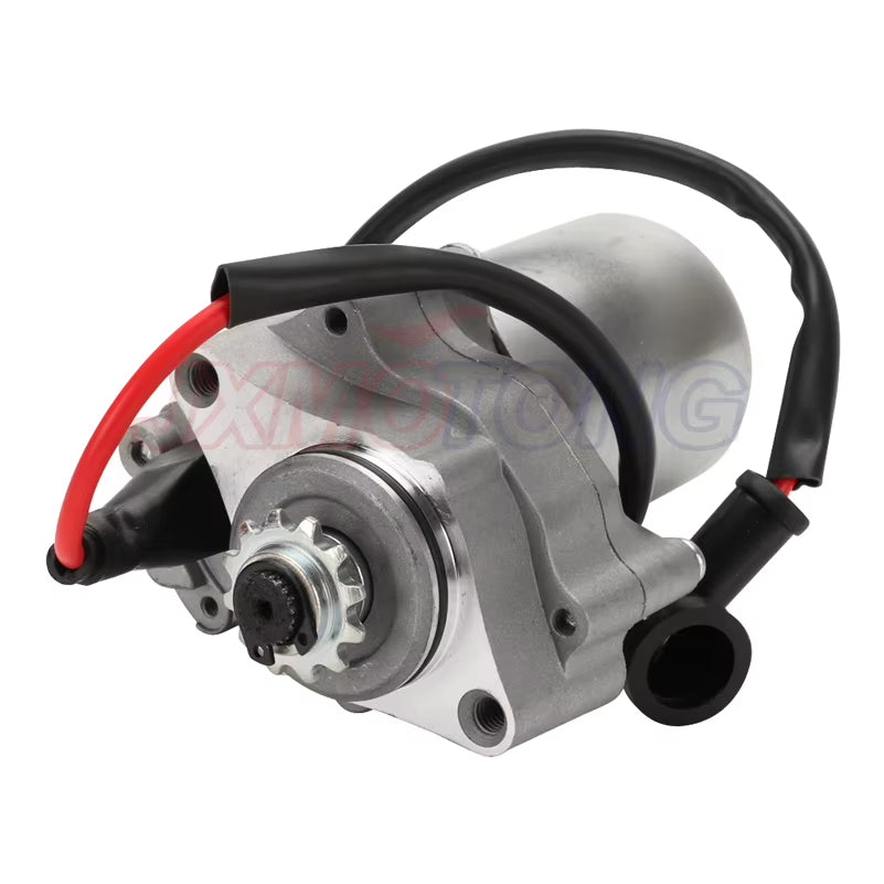 2 Bolt Lower Electric Starter Motor for 50Cc 70Cc 90Cc 110Cc 125Cc Dirt Pit Bike Atv Quads Go Kart Buggy 4-Stroke Engine