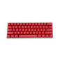 White Black Gray Green Blank Thick PBT OEM Profile 62 Key ISO 61 ANSI Keycaps for MX Switches Mechanical Keyboard (Only Keycap)