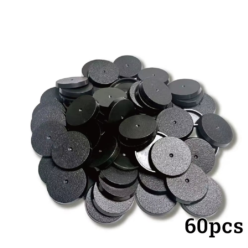 Plastic 32Mm round Bases for Warhammer Miniatures and Boardgame