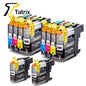 Tatrix with Chip LC223 LC221 Compatible Ink Cartridge for  MFC-J4420DW/J4620DW/J4625DW/J480DW/J680DW/J880DW Printer