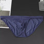 Men'S Briefs Soft Breathable Silk Sexy Underwear Men'S Hot Hips up Transparent Jockstrap Sexy Colorful Undies Cueca