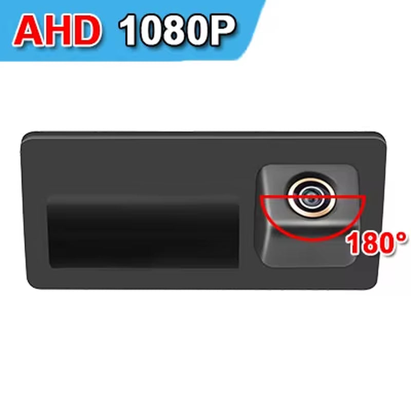 180° AHD 1080P Car Trunk Handle Rear View Camera for Audi A3 A4 A5 S5 Q3 Q5 for VW Golf Passat Tiguan Jetta Sharan Touareg B6 B7