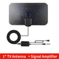8K 4K TV Antenna for Global Digital TV 1080P 25DB High Gain Booster HD for RV Outdoor Car Antenna Indoor TV Free Channel