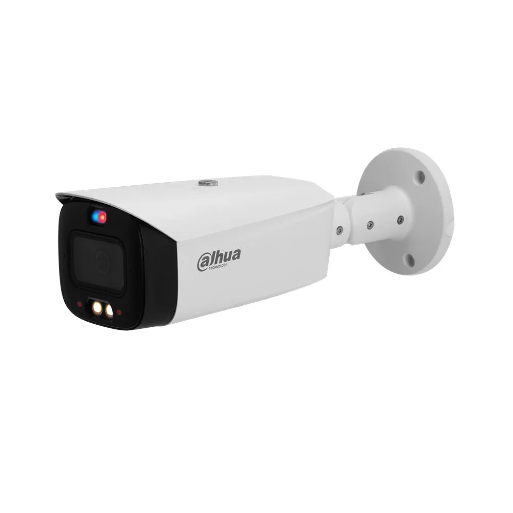 IPC-HFW3849T1-AS-PV-S5 8MP POE IP67 Built-In Mic & Spk IR30M & Full Color 30M Active Deterrence SMD 4.0 Wizsense IP Camera