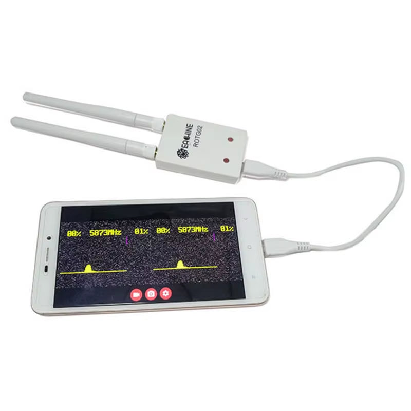 Eachine ROTG02 UVC OTG 5.8G 150CH Audio FPV Receiver for Android Mobile Phone Tablet Smartphone Transmitter RC Drone Spare Parts