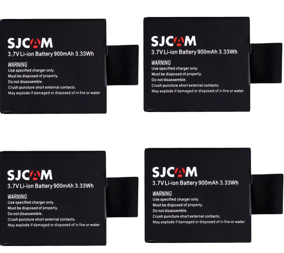 New SJCAM Sj4000 Eken H9 GIT-LB101 GIT BATTERY Sj5000 Sj6000 Sj7000 SJ8000 SJ9000 Battery +Dual USB Charger