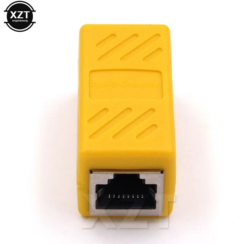 RJ45 Connector Female to Female Ethernet CAT6 Coupler Cat7 Cat5E Network Cable LAN RJ45 UTP Inline Conector Extender Adapter