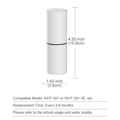 3Pcs/Lot Water Filter Cartridges for Shower Water Purifier Element Shower Filter Bathroom Accessories