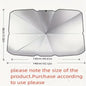 Car Sunshade Umbrella Car Front Window Sunshade Cover Car Sunshade Cover Car Windshield Protection Accessories