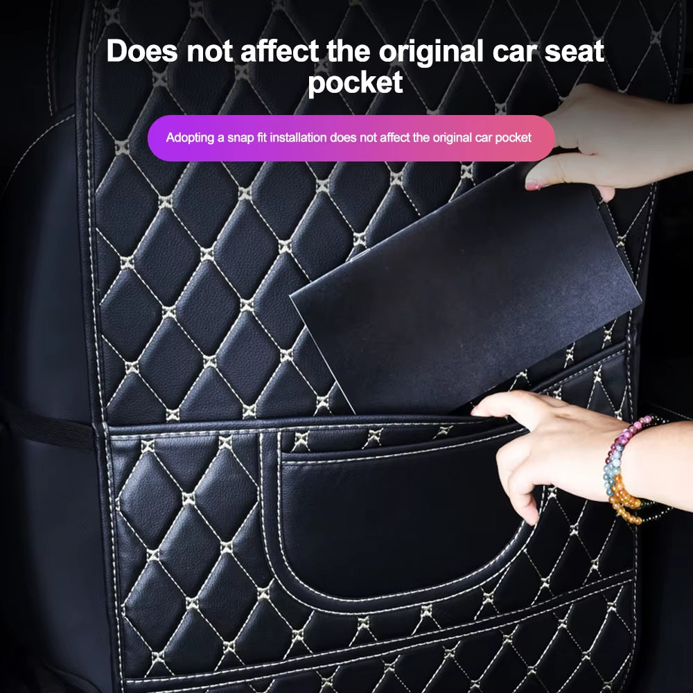 Car Anti-Kick Mats Auto Seat Back Protector Cover for Children Kids Car Back Seat Anti-Dirty Pad Car Accessories