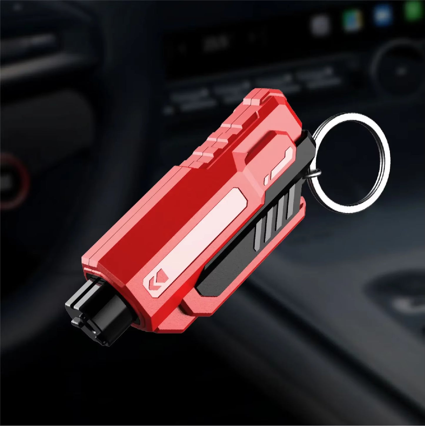 Car Safety Hammer Mini Car with a Multi-Functional Escape Hammer to Break the Glass Rescue Hammer Car Window One Second