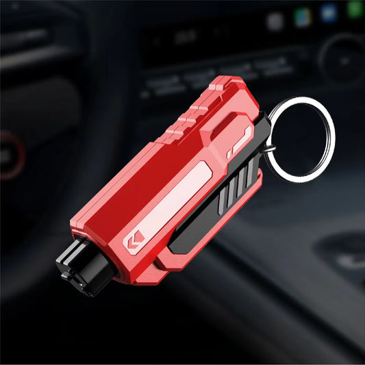Car Safety Hammer Mini Car with a Multi-Functional Escape Hammer to Break the Glass Rescue Hammer Car Window One Second