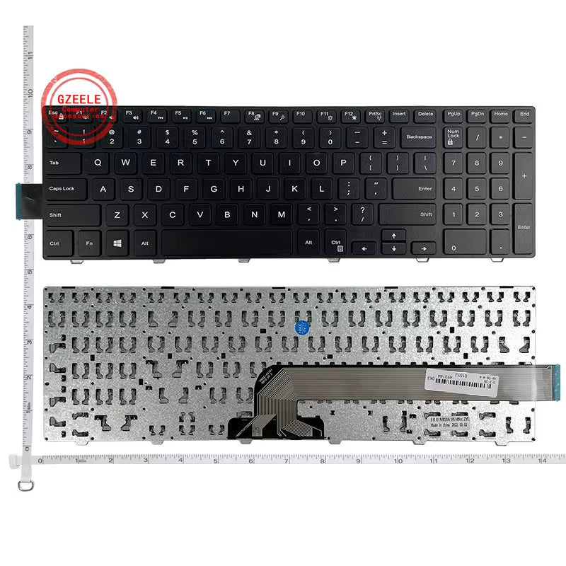 US/UK/SP Keyboard for Dell Inspiron 15 3000 5000 3541 3542 3543 5542 3550 3560 3551 3552 3559 3565 3567 3558 5545 5547 5566 5748