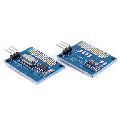 Long Range 433Mhz RF Wireless Transceiver Kit with Antenna Large Power 433 Mhz Transmitter Receiver Module LORA Kit for Arduino