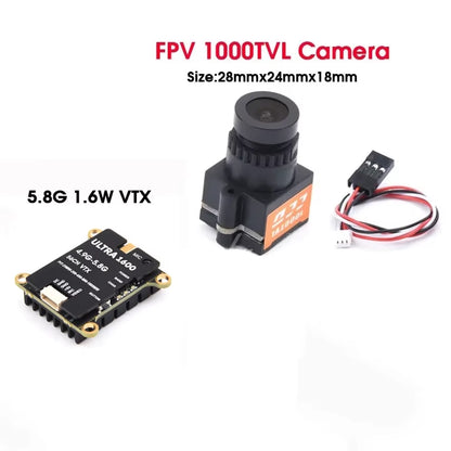 VTX2W5 5.8GHZ 1.6W / 2.5W 64CH FPV VTX Transmitter & 1500TVL / 1800TVL / 2000TVL Camera Receiver UVC for FPV RC Camera Drone