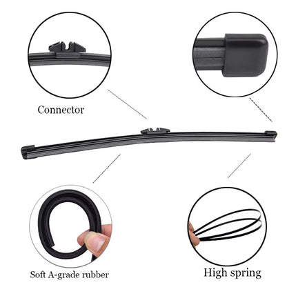 Erick'S Wiper 13" Rear Wiper Blade for BMW X3 F25 2011 - 2017 Windshield Windscreen Clean Tailgate Window Car Rain Brush