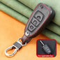 Car Styling Leather Key Chain Ring Cover Case Holder for Ford Focus 2 3 4 MK2 MK3 MK4 Kuga Edge Mondeo Fusion Ecosport Fiesta