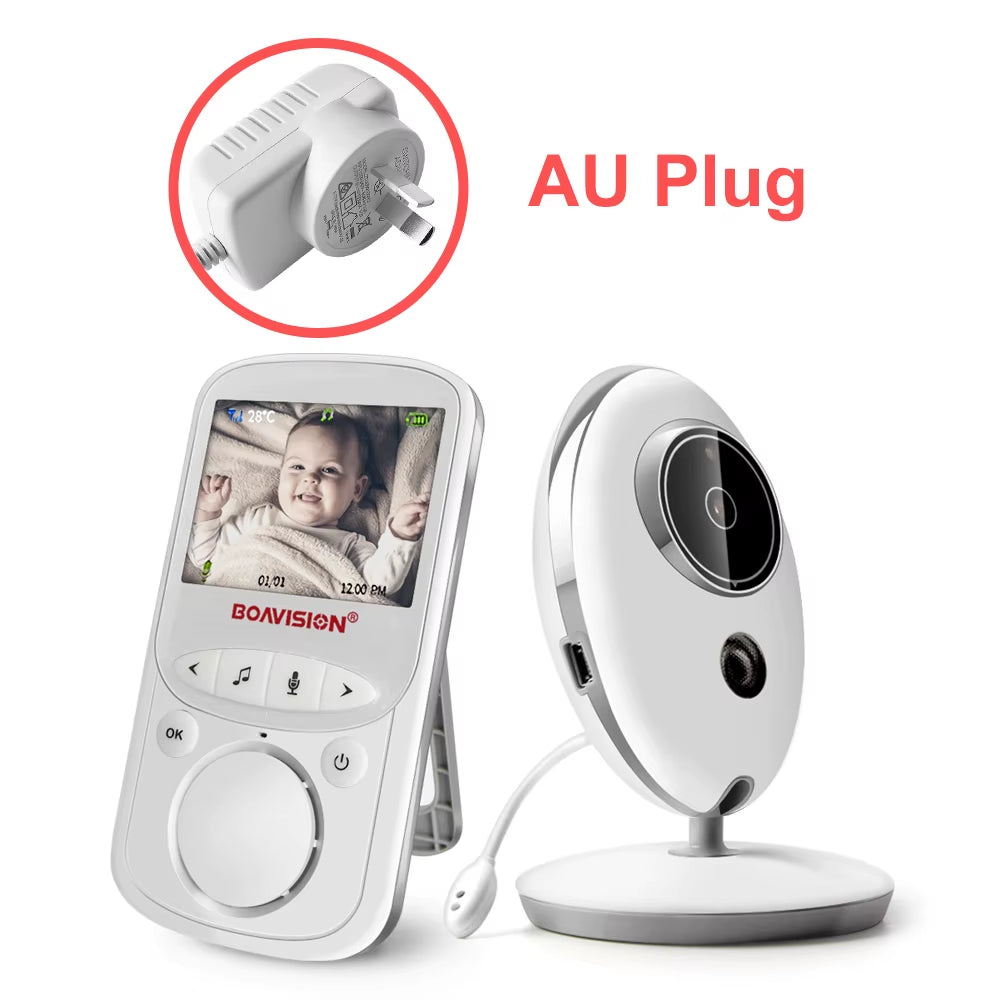 Wireless LCD Audio Video Baby Monitor VB605 Radio Nanny Music Intercom IR 24H Portable Baby Camera Baby Walkie Talkie Babysitter
