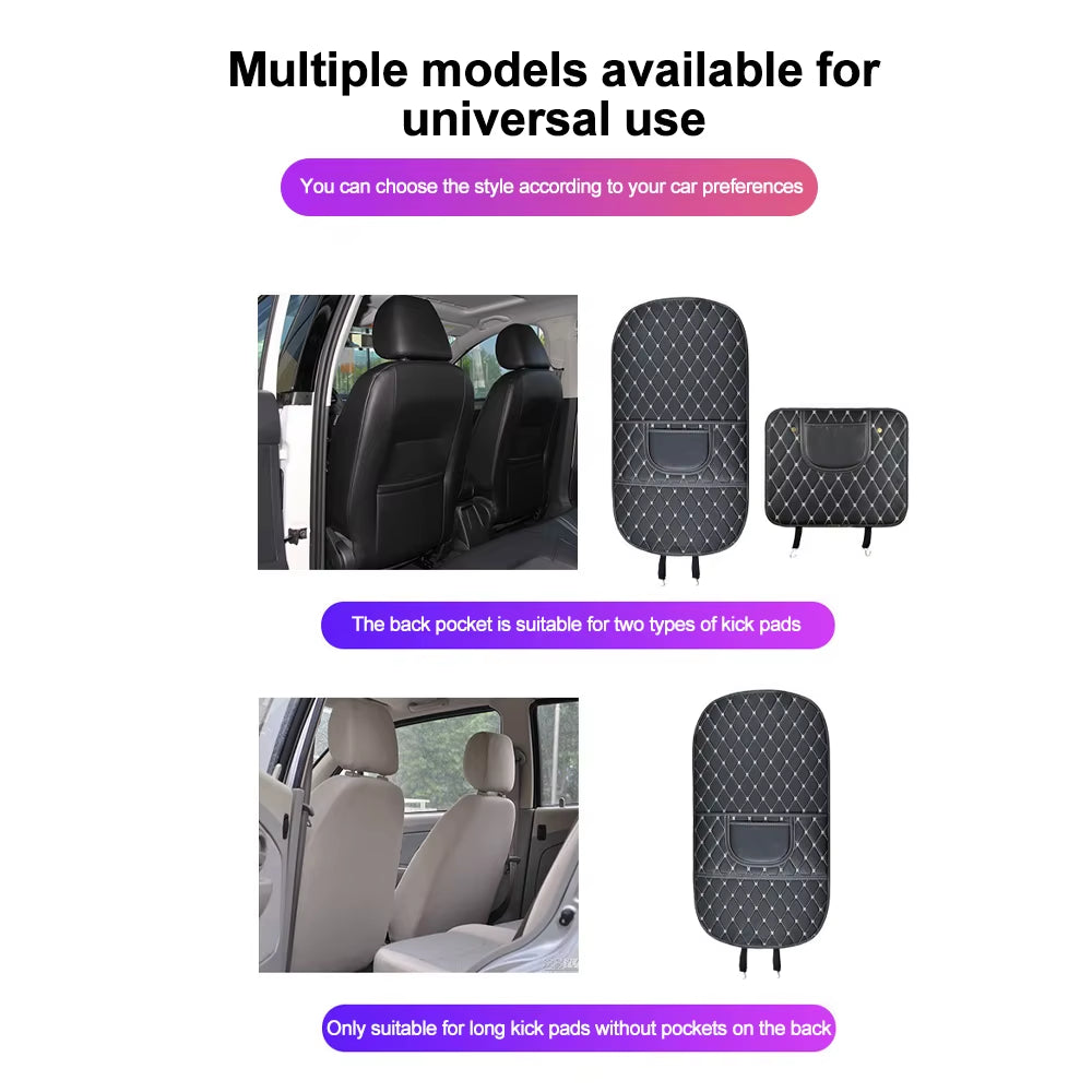 Car Anti-Kick Mats Auto Seat Back Protector Cover for Children Kids Car Back Seat Anti-Dirty Pad Car Accessories