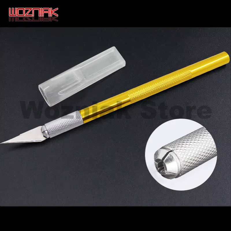 Original Toughness IC Chip BGA Motherboard Hard Disk PCB Circuit Board Repair Knife Curved Thin Blade for Iphone Samsung