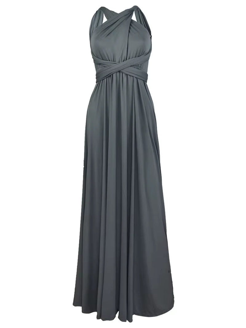 Sexy Women Boho Maxi Club Dress Red Bandage Long Dress Party Multiway Bridesmaids Convertible Infinity Robe Longue Femme
