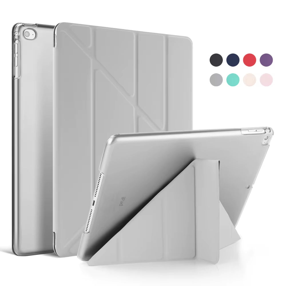 For Ipad 2 3 4 Air 1 2 3 Case Silicone Cover for Ipad 10.2 9.7 6Th 7Th 8 Generation Case for Ipad Pro 11 Air 2024 Mini 5 6 Capa