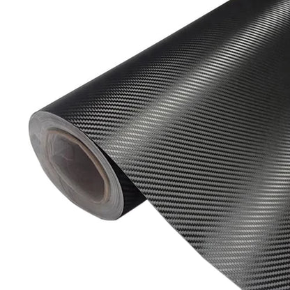30Cmx127Cm 3D Carbon Fiber Vinyl Car Wrap Sheet Roll Film Car Stickers and Decal Motorcycle Auto Styling Accessories Automobiles