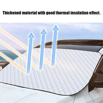 Car Front Window Cover Auto Sun Cover Car Windshield Shade Dust Protector anti Snow Frost Ice Shield Car Windscreen Cover