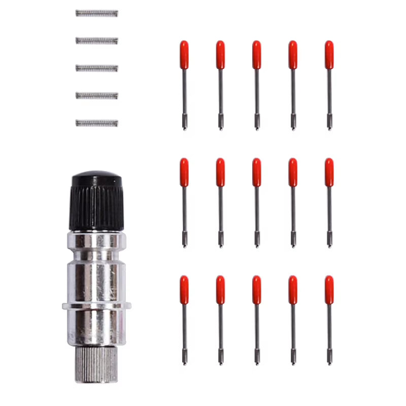 1Set Cutting Blade Holder for Graphtec CB09 Silhouette Cameo Holder+15Pcs Blades Vinyl Cutter Plotter 30/45/60 Degree Cutter