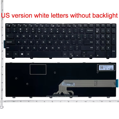 US/UK/SP Keyboard for Dell Inspiron 15 3000 5000 3541 3542 3543 5542 3550 3560 3551 3552 3559 3565 3567 3558 5545 5547 5566 5748