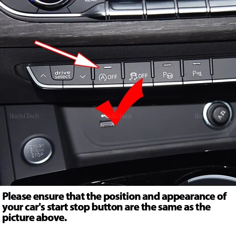 For Audi A4 S4 RS4 B9 2016-2024 Car Automatic Start and Stop Engine off Device Control Sensor Auto Stop Canceller