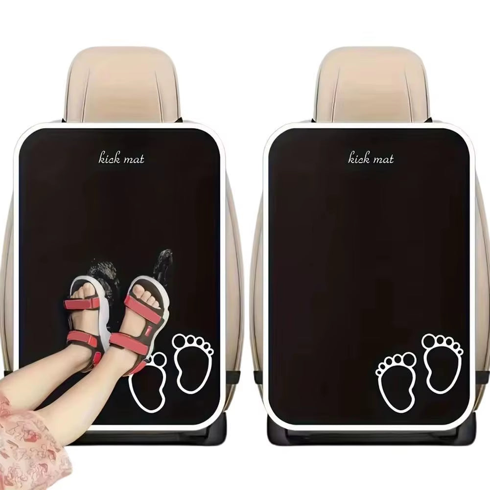 Car Seat Anti-Kick Pad Seat Protector Waterproof Baby Anti-Kick Mat Pad Front Seat Back Clean Car Interior Accessories