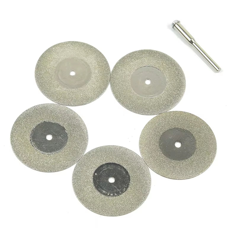 Mini Cutting Disc for Rotary Accessories Diamond Grinding Wheel Rotary Tool Circular Saw Blade Abrasive Diamond Disc